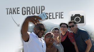 How to Take a Group Selfie with iPhone (tips)