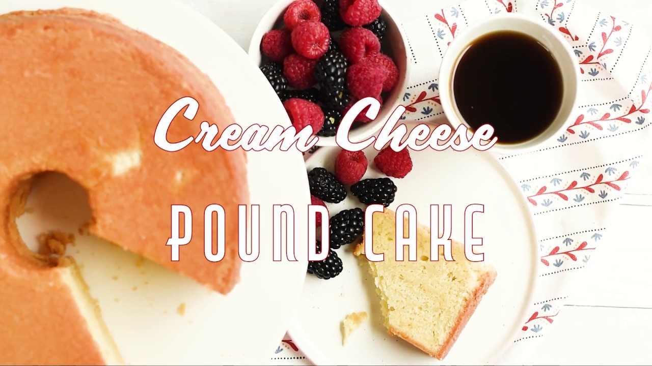 Southern Cream Cheese Pound Cake Recipe