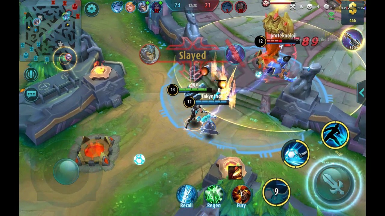 MOBILE LEGENDS. Old Patch Nostalgie, Bruno Game play - YouTube