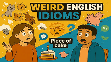 Weird English Idioms 🤯 | Learn Fun Expressions (For Beginners A2–B1)