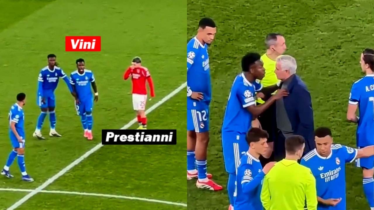 Vinicius Jr Reaction After Racist Abuse From Benfica Gianluca Prestianni