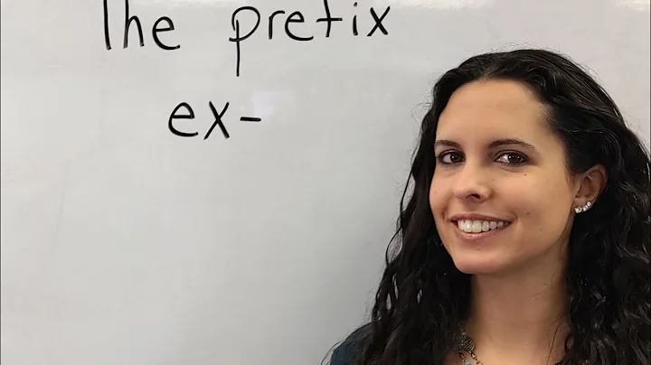 The prefix -ex