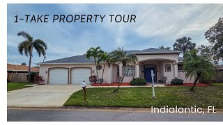 Property Tour: 3 bed/2 bath w/ pool in Indialantic, Florida! (Sold)