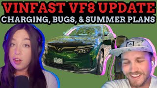 Francie's VinFast VF8 Update 5 Months In! New Bugs, Home Charging, Camping & Summer Roadtrips