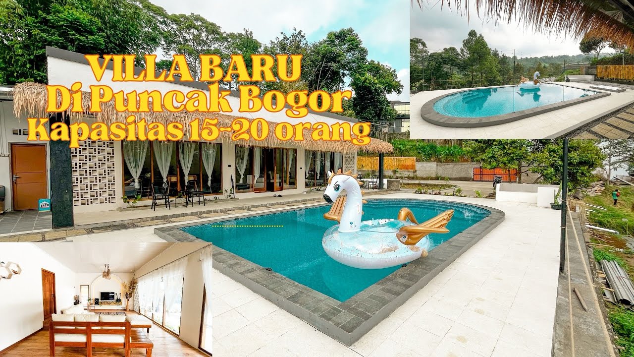 VILLA SASUKO PAKANCILAN MEGAMENDUNG PUNCAK || REKOMENDASI VILLA DI PUNCAK