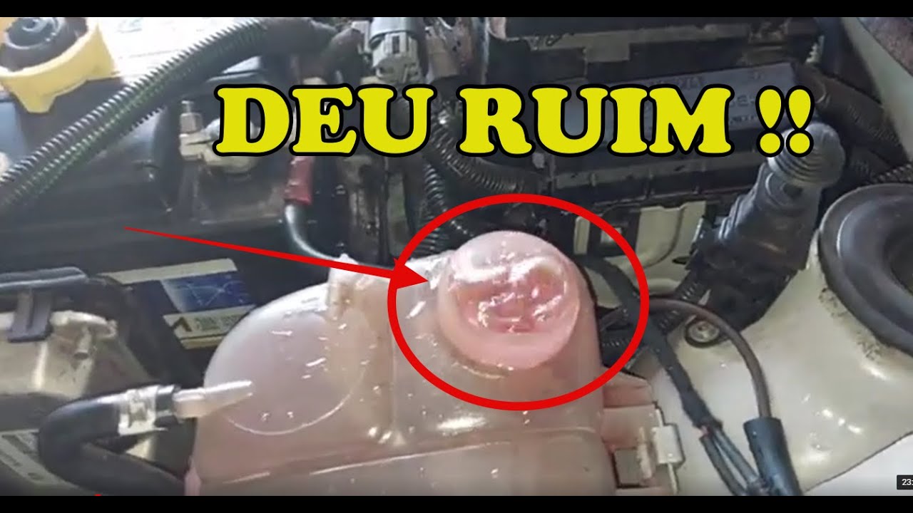 GM vectra GT jogando agua na tampa do reservatório do arrefecimento !!