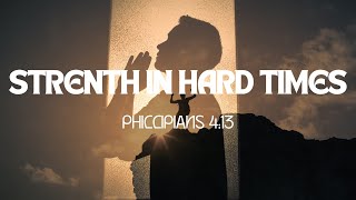 Strength In Hard Times: Finding Solace In His Arms.