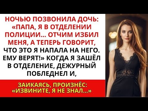 Ночью позвонила дочь_ «Папа, я в полиции. Отчим избил меня и говорит