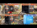 Ryzen5 5500 vs Ryzen5 3600xt vs Ryzen5 3500 vs i3 12100F