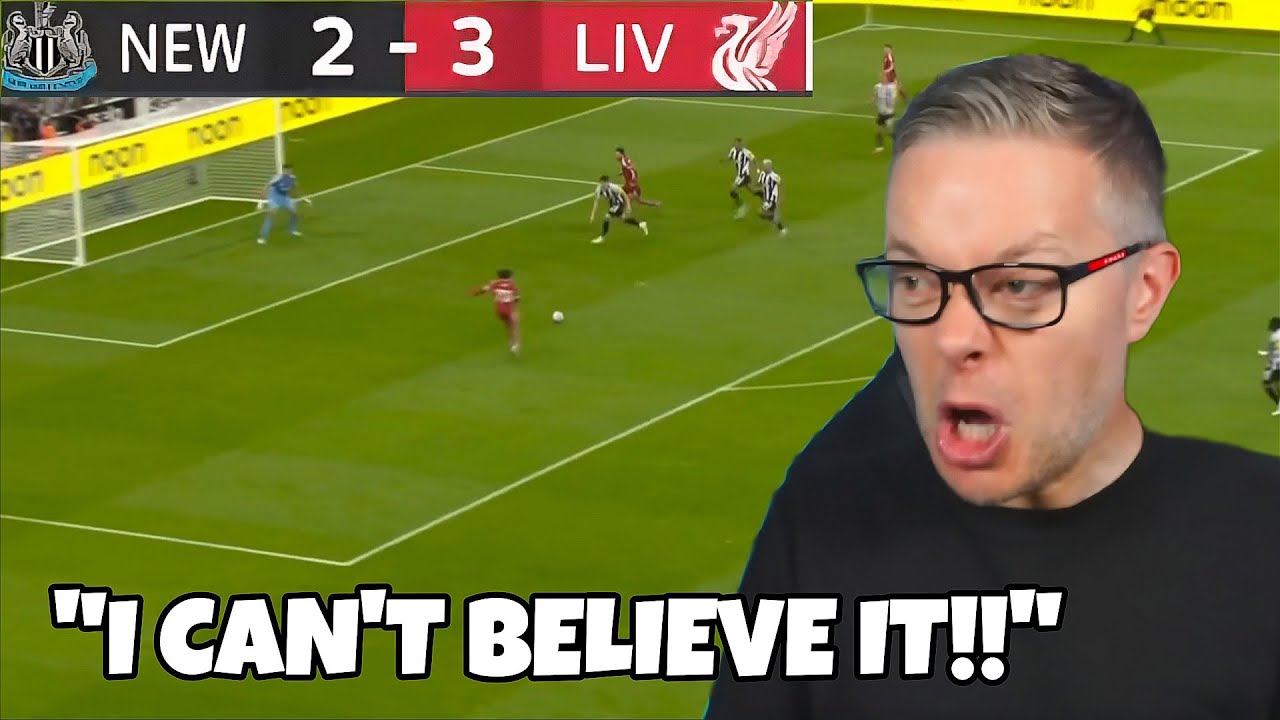 Goldbridge Watches Newcastle vs Liverpool | Game of the season so far (2025/26)