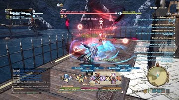 FFXIV - PLD vs. DRK Duel - Lamia Server