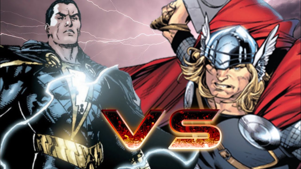 Black Adam VS Thor (DC VS Marvel) Stick Nodes Rumble Season 3 Premiere