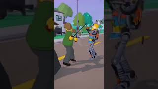 {Fortnite} Simpsons NPC War #fortnite #thesimpsons #shorts