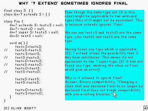 Java Tutorial 24.40: Generic types and Wildcard types