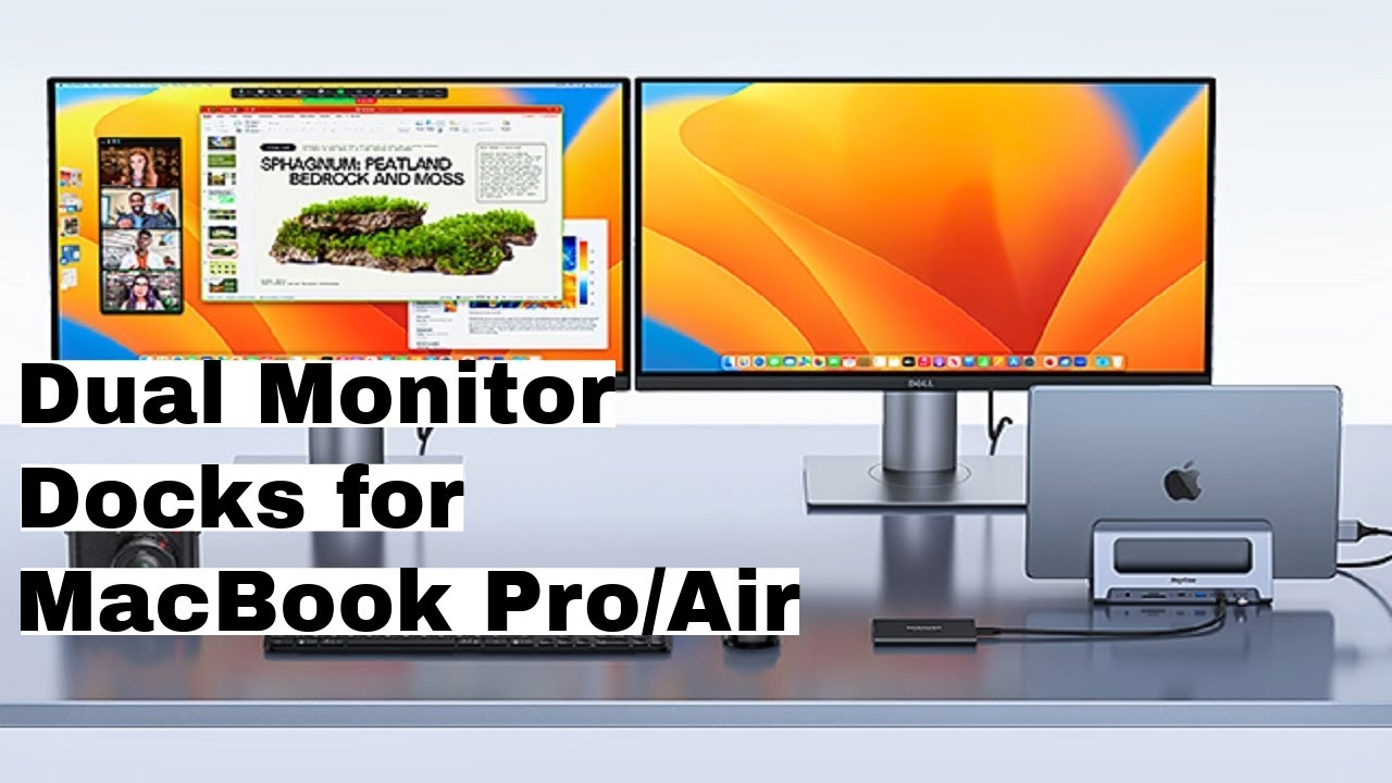 Best Dual Monitor Docking station or adapters for MacBook Pro and Air ...