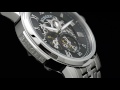 Luxury Skeleton Watches BINGER Automatic Watch Men