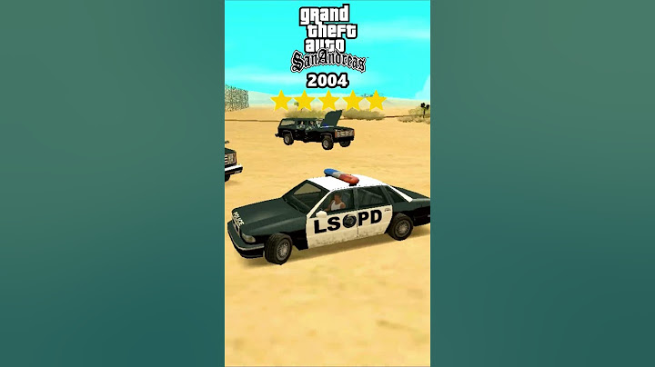 👮 Esto Ocurre si Entramos con una Patrulla de Policías a una Base Militar en Todos los GTA 👮