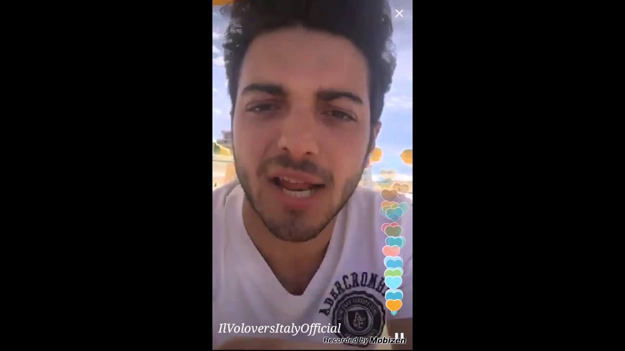 Il Volo - Gianluca Ginoble periscope Roseto (June 30)