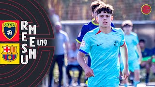 RESUMEN: EF Gavà vs FC Barcelona Juvenil A U19 2024