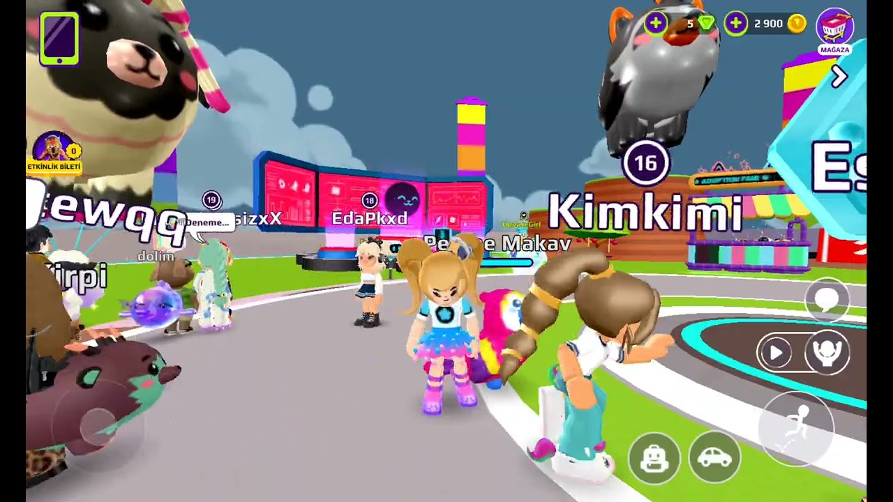 (Pkxd) ikiz kardeşler binek yaptım (betülün heyecan ve maceraları)