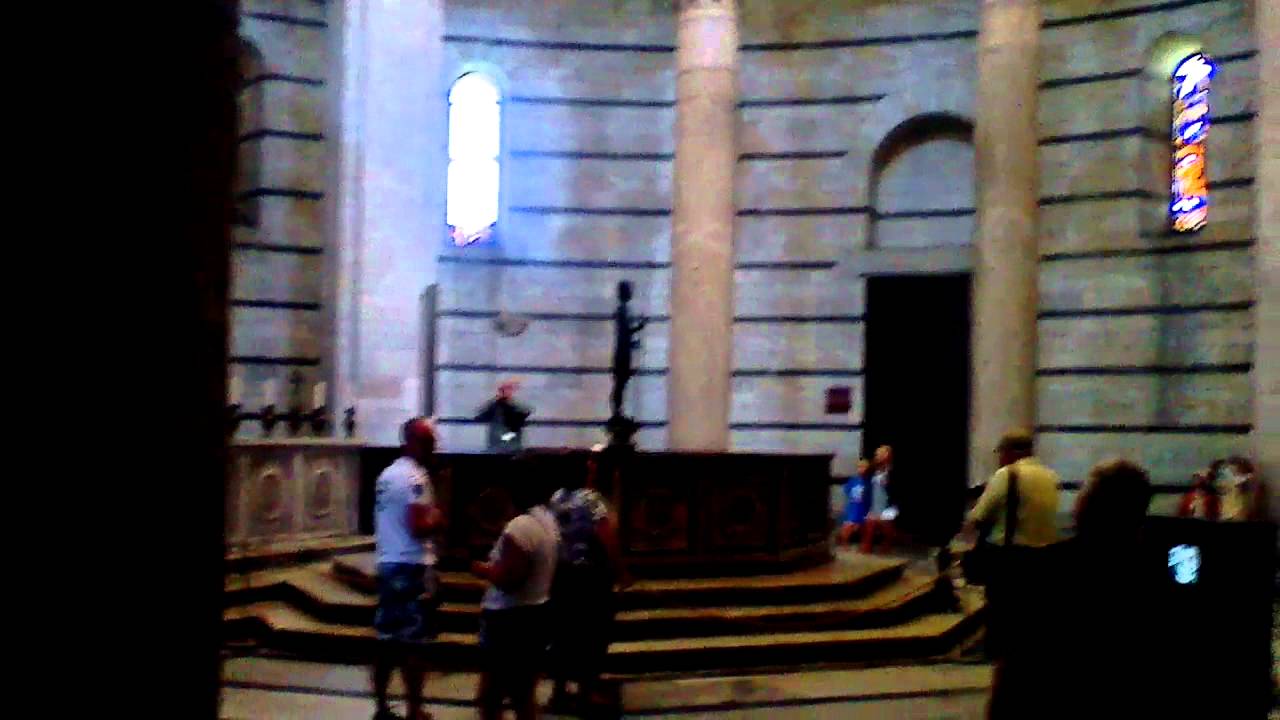 ピサの斜塔 洗礼堂 Youtube