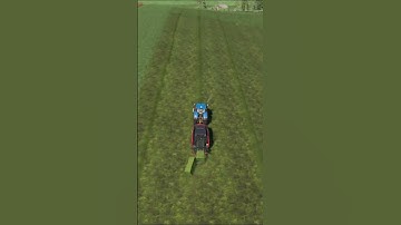 Farming Sim Baling Timelapse FS19 #shorts #timelapse #satisfying