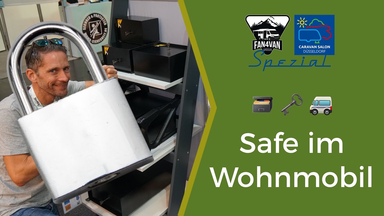 Wohnmobil Safe Laptop und Co. ordentlich schützen (auch für Wohnwagen)