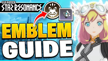 Full EMBLEM GUIDE! In Blue Protocol Star Resonance