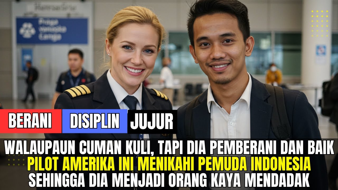 Geger! Pilot Amerika Pingsan, Diselamatkan Kuli Bandara, Endingnya Bikin Nangis!