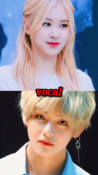 BTS V vs Blackpink rose | who is the best 😈#btsv #rose #vs #short