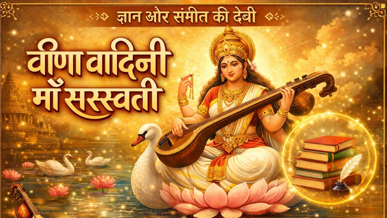 माँ सरस्वती वंदना | वीणा वादिनी माँ का मधुर भजन | Saraswati Mata Bhajan 2026