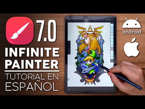 TUTORIAL COMPLETO INFINITE PAINTER 7 | Alternativa a Procreate en Android | Tutorial Android e iOS