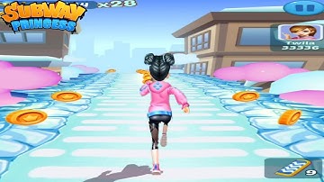 Subway Princess Runner : CLOWN CHARACTER RUN | Android/iOS Gameplay HD