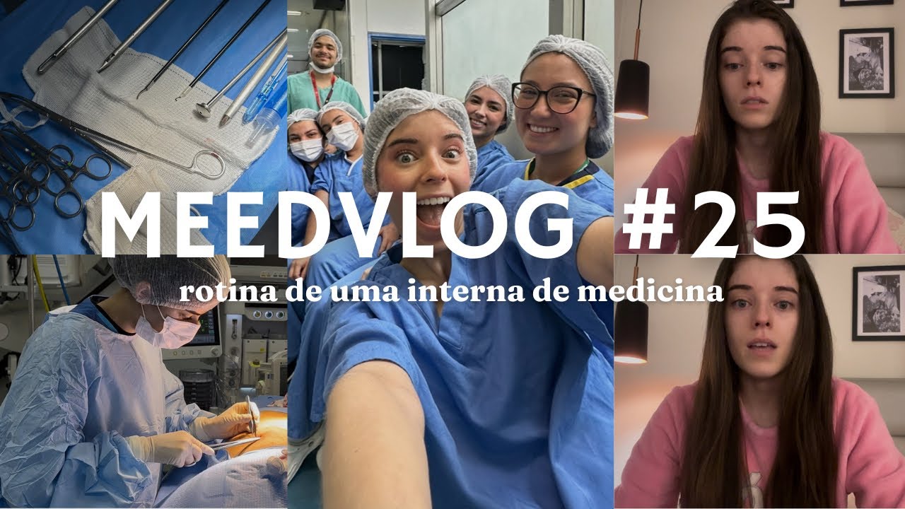 NÃO É O FIM DO MUNDO NÃO ESTAR FELIZ COM A MEDICINA | MEEDVLOG #25 - ROTINA DE UMA INTERNA MEDICINA
