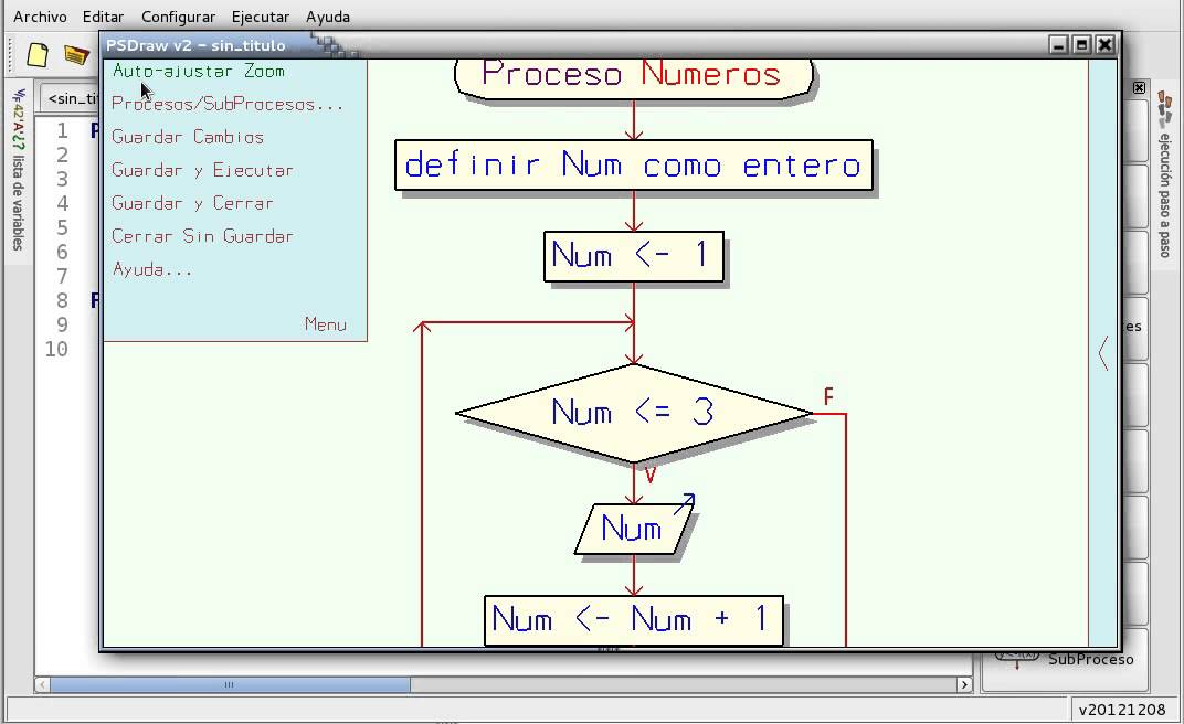 Generar código partiendo de un diagrama de flujo - YouTube