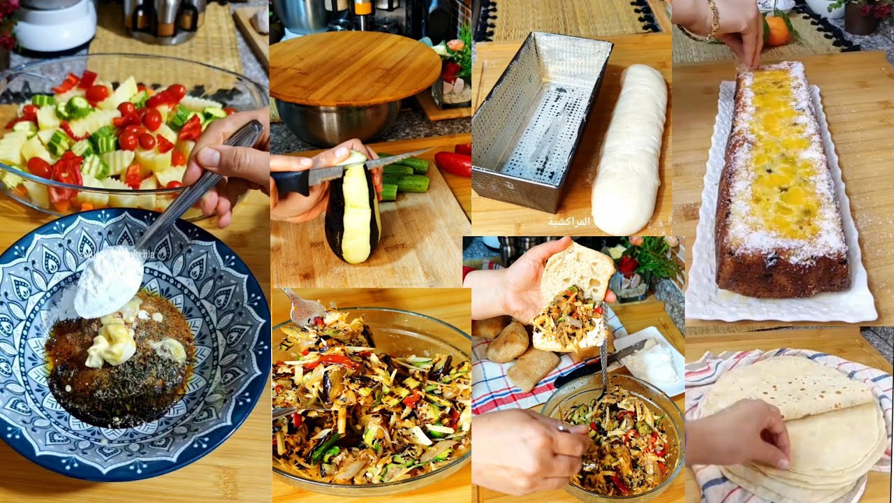 5 وصفات سهلة ولذيذة في فيديو واحد | ساندويتشات جديدة + خبز الطاكوس + صينية الدجاج + كيكة البرتقال