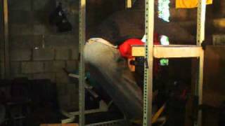 RochesterStrength.com | Homemade Reverse Hyper in action