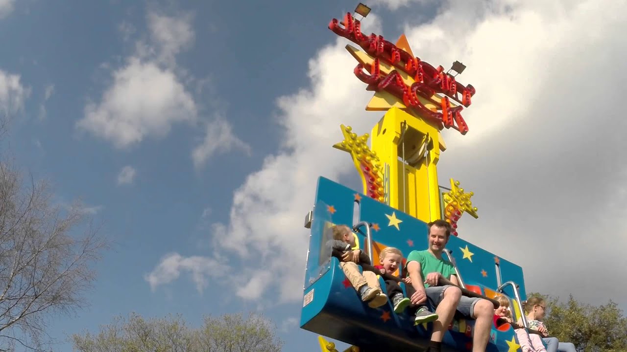 Jumping Jack Ride at Paultons Family Theme Park YouTube