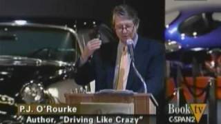 P.J. O'Rourke discusses his book Driving Like Crazy on C-SPAN (3)