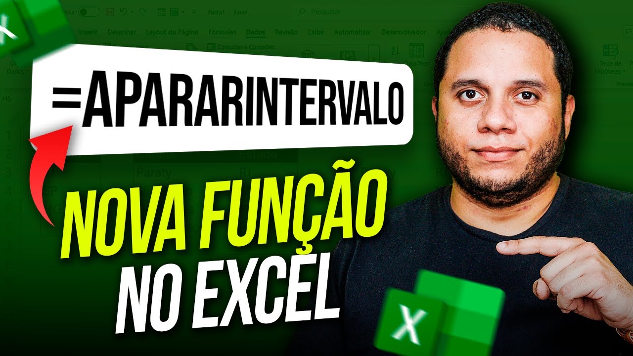 aparar intervalo no Excel