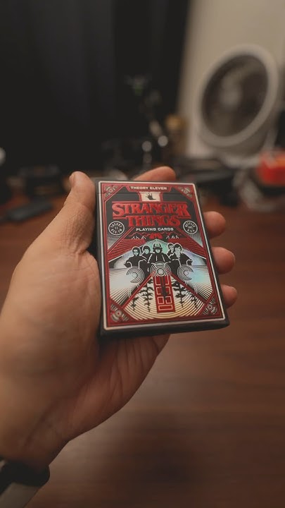 Stranger Things Playing Cards