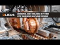 Bending and welding system for washing machine drums  leas industrial automation