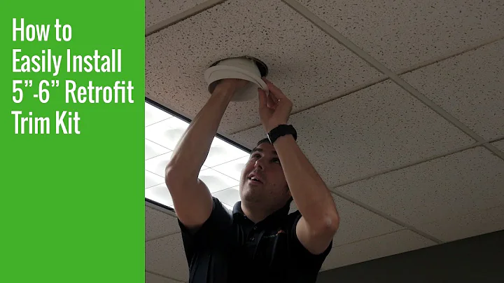 How to Easily Install a 5"- 6" Retrofit Trim Kit