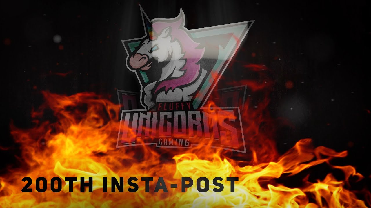 xFuGx | FluffyUnicornsGaming - 200th Instagram post
