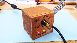 Homemade Soldering Station for 6$ | cheap way to make soldering iron