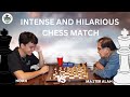 Master alan vs novice noah an intense and hilarious chess match  evergreen chess