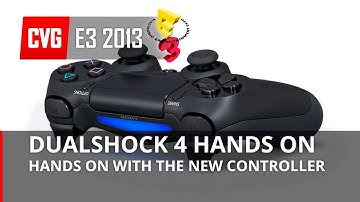 PlayStation 4 Pad - Hands on with the new controller