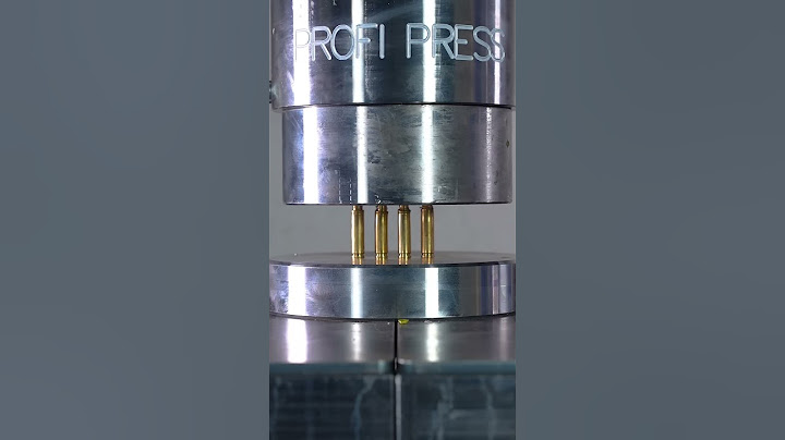 .308 rifle rounds vs. 300 ton hydraulic press 🫣😱 #hydraulicpress #explosion #viral