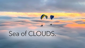 Flying over Clouds Every Flight... (weekend Paramotor tour of Eastern PA)