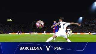 UEFA Champions League 2023/24 | Barcelona v PSG 2nd leg Quarter-final